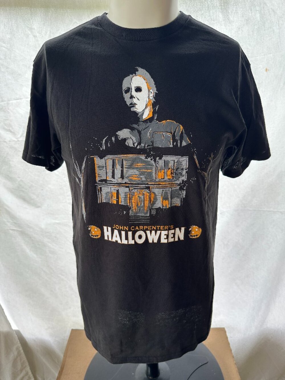 John Carpenter's Halloween Michael Myers 2020 Men's Black T Shirt Size Medium